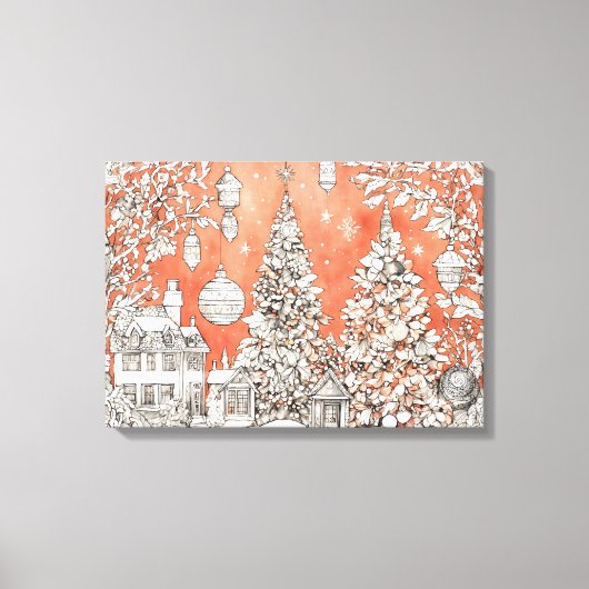 Toile Tableaux d'art moderne coloré imprimé (Recto)