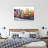 Toile Tableaux de couleurs d'automne (Insitu(Chambre))