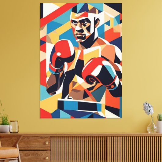 Toile Tableaux de cubisme de boîte (Insitu(Salon))