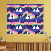 Toile Tableaux de feux nord (Insitu(Salon))