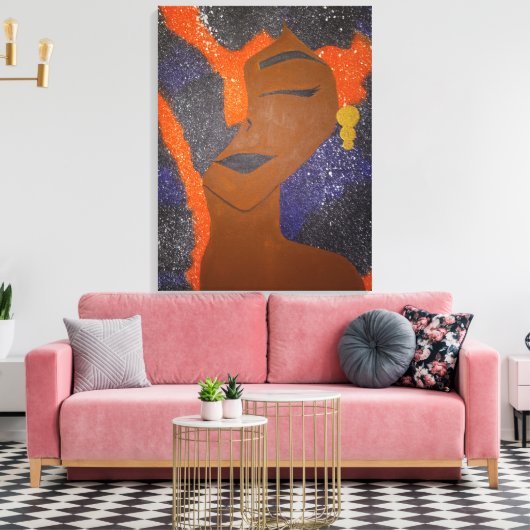 Toile Tableaux de longueur de Nebula (Insitu(Salon))