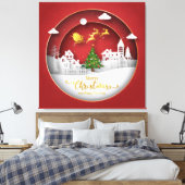 Toile Tableaux de Noël (Insitu(Chambre))