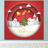 Toile Tableaux de Noël (Insitu (Plancher de Bois))