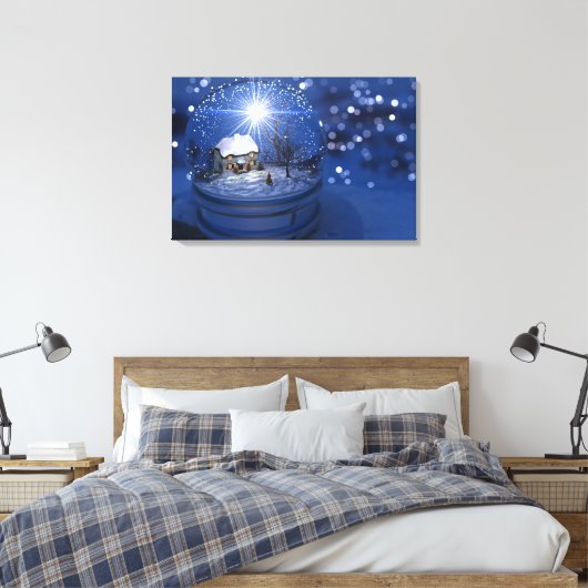 Toile Tableaux de Noël Starlight Globe (Insitu(Chambre))