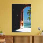 Toile Tableaux de portes de rêve tropicaux (Insitu(Salon))