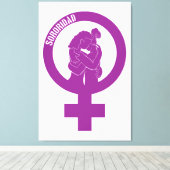 Toile Tableaux de sisterhood (Insitu (Plancher de Bois))