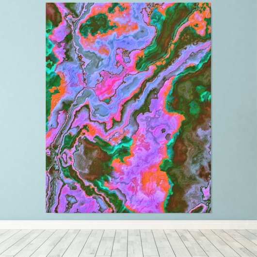 Toile Tableaux en marbre aigre (Insitu (Plancher de Bois))