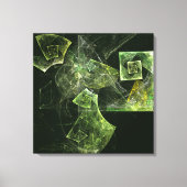 Toile Tableaux enrobés d'art Abstrait à équilibre tordu (Recto)