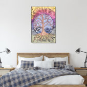 Toile Tableaux étirés Premium de l'arbre de Gratitude (Insitu(Chambre))