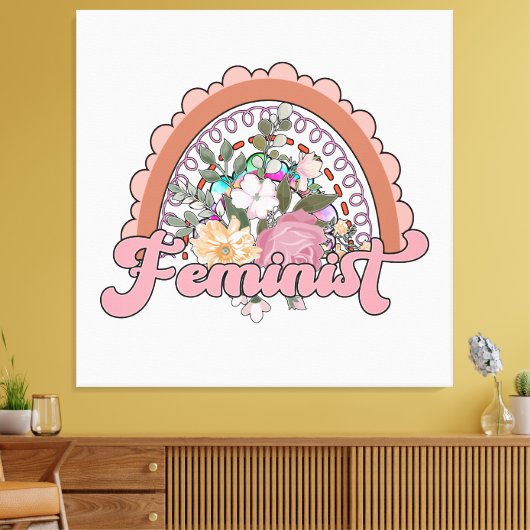 Toile Tableaux féministes (Insitu(Salon))