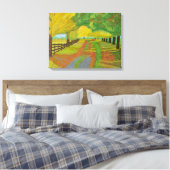 Toile Tableaux Feuille tombés de l'automne (Insitu(Chambre))