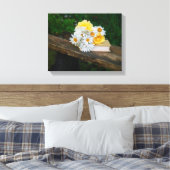Toile Tableaux Fleur et Romance (Insitu(Chambre))