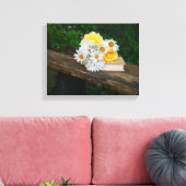 Toile Tableaux Fleur et Romance (Insitu(Salon))