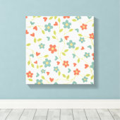 Toile Tableaux Fleurs De Printemps Cute (Insitu (Plancher de Bois))