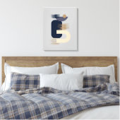 Toile Tableaux géométriques minimalistes méditatifs étir (Insitu(Chambre))