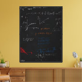 Toile Tableaux mathématiques (Insitu(Salon))