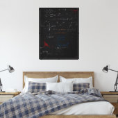 Toile Tableaux mathématiques (Insitu(Chambre))
