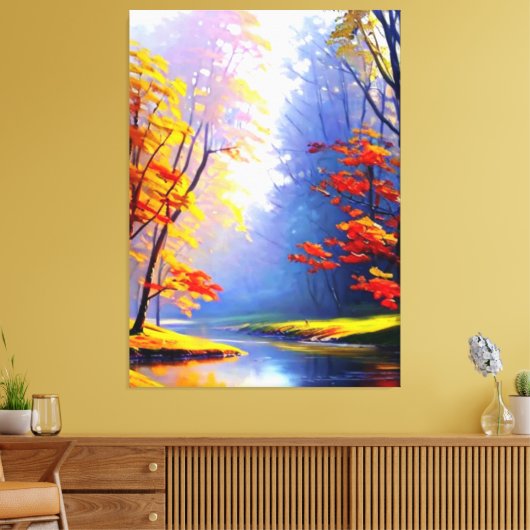 Toile Tableaux Paysage Automne Imprimer (Insitu(Salon))