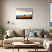 Toile Tableaux Paysages Italiens
