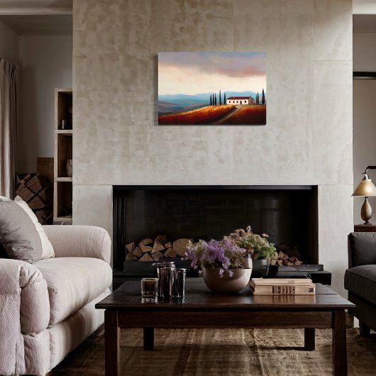 Toile Tableaux Paysages Italiens