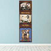 Toile Tableaux photo occidentaux personnalisés (Insitu (Plancher de Bois))