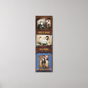 Toile Tableaux photo occidentaux personnalisés