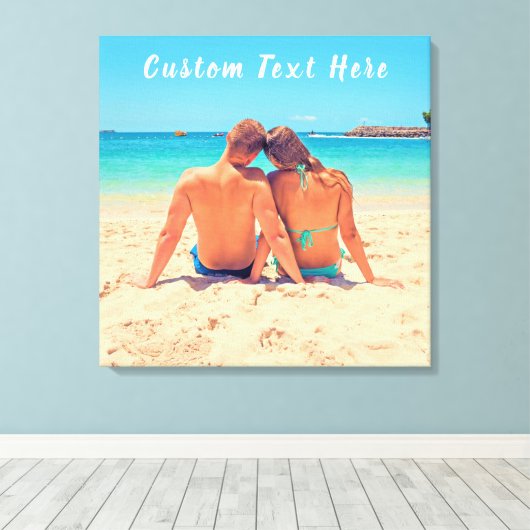 Toile Tableaux photos personnalisés Imprimer vos photos (Insitu (Plancher de Bois))