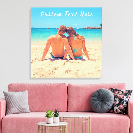 Toile Tableaux photos personnalisés Imprimer vos photos (Insitu(Salon))