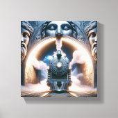 Toile Tableaux "Train" (Recto)