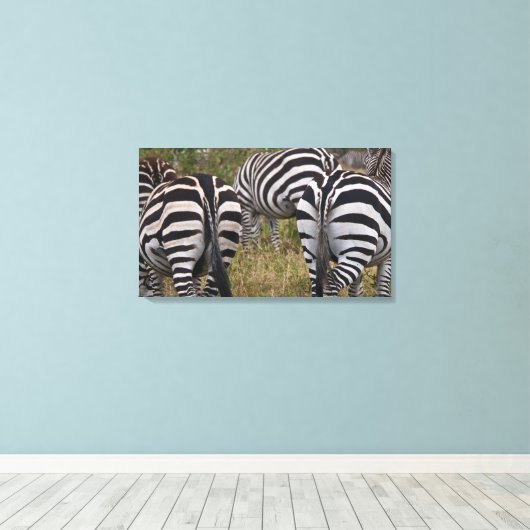 Toile Tableaux Zebra Buttes (Insitu (Plancher de Bois))