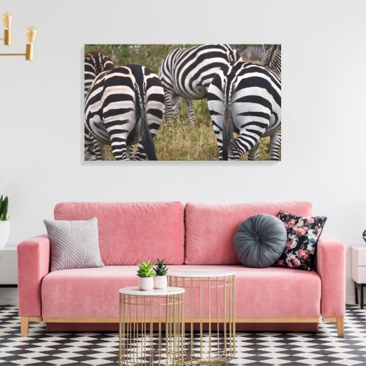 Toile Tableaux Zebra Buttes (Insitu(Salon))