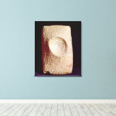 Toile Tablet avec inscription cunéiforme (Insitu (Plancher de Bois))