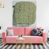 Toile Tablet avec script cuneiform (Insitu(Salon))