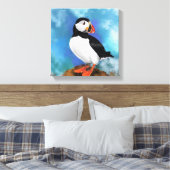 Toile Tablette d'Oiseau de Puffin Atlantique Imprimer -  (Insitu(Chambre))