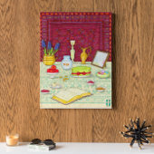 Toile Tablette Noruz Haft Sin