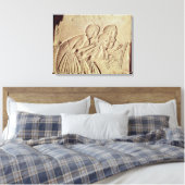 Toile Tablette représentant quatre scribes au travail (Insitu(Chambre))