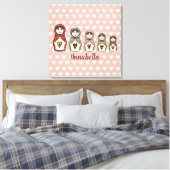 Toile Tablette russe personnalisée Matryoshka (Insitu(Chambre))