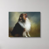 Toile Tablette Shetland Sheep Dog Canvas (Recto)