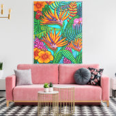 Toile Tablette Tropical Gems (Insitu(Salon))