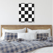 Toile Tablier en tableau noir et blanc rétro (Insitu(Chambre))