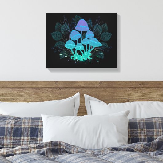 Toile Tabourets dans Bushes (Insitu(Chambre))