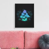 Toile Tabourets dans Bushes (Insitu(Salon))