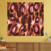 Toile Taches de léopard Motif animal africain (Insitu(Salon))