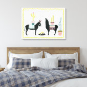 Toile Taco à propos d'amour (Insitu(Chambre))