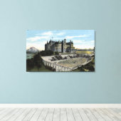 Toile Tacoma, Washington - Vue du lycée (Insitu (Plancher de Bois))