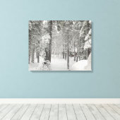 Toile Tahoe Winter Wonderland (Insitu (Plancher de Bois))