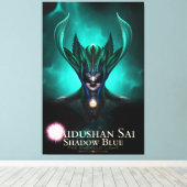 Toile Taidushan Sai Shadow Blue TEL Canvas (Insitu (Plancher de Bois))