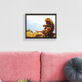 Toile Taif Baboons (Insitu(Salon))