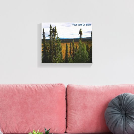 Toile Taiga été (Insitu(Salon))