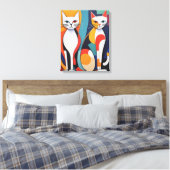 Toile Tail Tales : Aventures Abstraites De Chats (Insitu(Chambre))